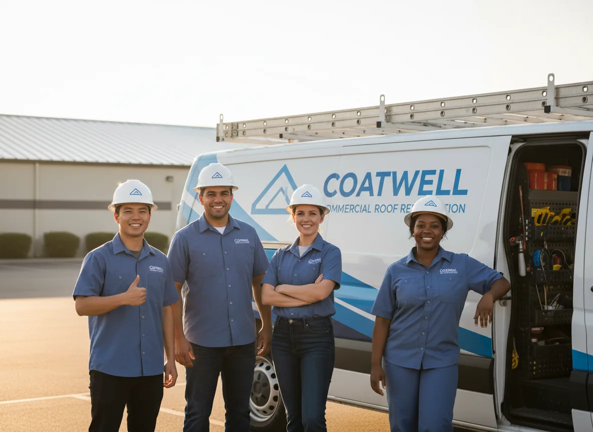 Commercial roof coating company in Danforth, ME